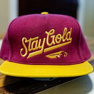 Benny Gold - All-Star Fleece 21 Burgundy/Gold - Snapback Hat